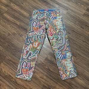 Supreme Chainstitch Regular Jean Multicolor